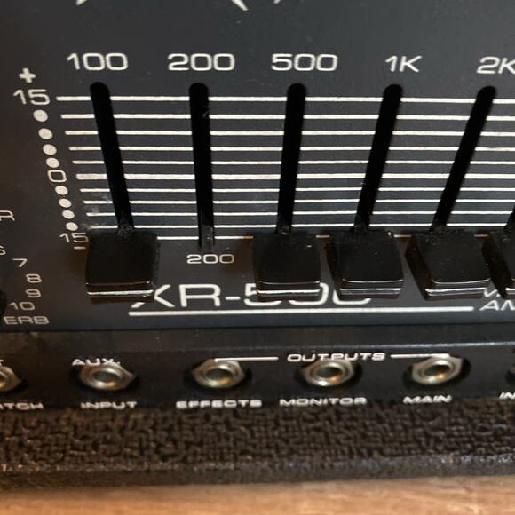 Vintage Peavey XR-500 5-CH Amp/Mixer Tested - Picture 10 of 10